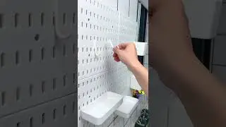Joybos® Nailless Pegboard Organizer with Multiple Hanging Accessories F47