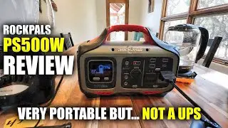 RockPals 500w PS500 Power Station Review with SP003 Solar Panel - One Issue That Can't Be Overlooked
