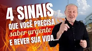 4 sinais que você precisa urgentemente rever sua vida.