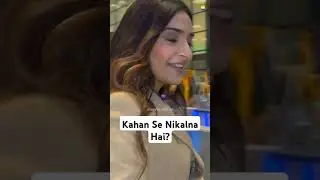 #SonamKapoor looks stunning tan-brown suit at airport; serves Aisha vibes