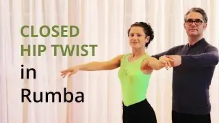 How to dance Basic Rumba | Closed Hip Twist | Routine