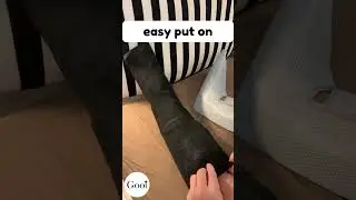 Fit over your cast by Gooi extra wide socks for swollen feet