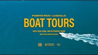 Boat and Sailing Tours in Isla Icacos Puerto Rico with Casa Coral. Cinematic 4K Travel video.
