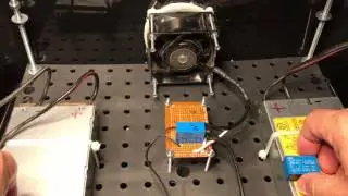 Fan relay for controller box