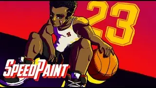 Basketball Man SpeedPaint!!! Level 23!