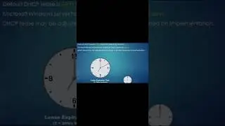 Timers in DHCP