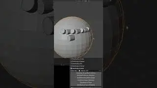 Arc Blend Distribute on Mesh Options #blender #freeblenderaddon