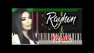 📹 Rayhon - Yurak | Pianino Notalari | KARAOKE