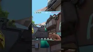 THE MOST BROKEN SAGE WALL ON BREEZE | Valorant #Shorts #ValorantShorts
