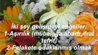 HAYAT İKİ SEY UZERINE KURULUDUR