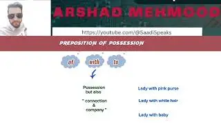 Preposition of Possession