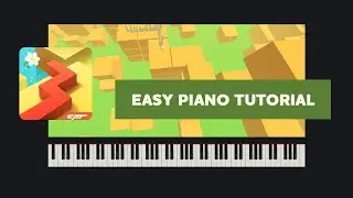 Dancing Line - The Plains // Easy Version (Synthesia Tutorial + MIDI)
