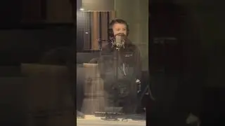 Молодые таланты в студии звукозаписи!