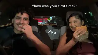 Couples Q&A | In N Out Mukbang!
