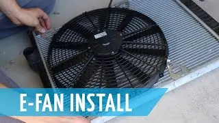 Rocket Bunny Turbo S52 BMW E30 Build | Part 22: Electric Fan Install