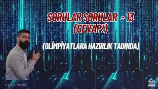 Sorular Sorular - (13 Cevap)
