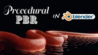 Procedural PBR in Blender - Showcase
