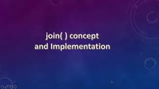 join( ) method in Multithreading | Multithreading | Part 8 | Java by Geeks Sense
