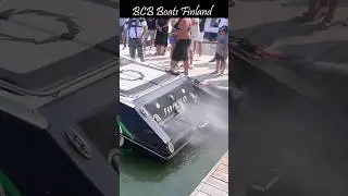 Mercury Racing Engines in Fountain Speedboat. #powerboat #fastboat