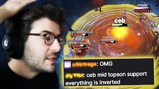 When Ceb has to play MID EARTHSHAKER in ranked...