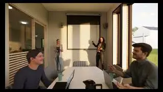 Office building Revit and Enscape design