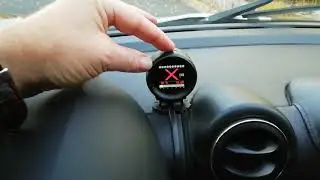 Autool X60 OBD gauge in a LOTUS Exige V6 Supercharged 👍