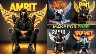 How to Create 3D Ai Name Image | Ai Viral image Editing | Bing Ai Image Generator #aiediting