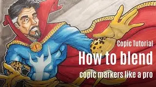 Copic Tutorial: How to blend copic markers like a pro