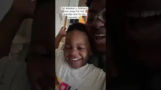Joshua prays for Grandpa