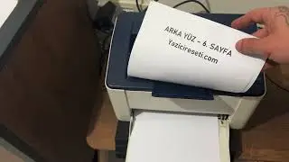 Yazıcıdan Çift Taraflı Çıktı Nasıl Alınır  