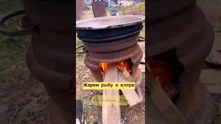 Рыба #рыбавкляре #жарим #рыба