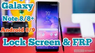 Samsung Note 8 Reset Lock Screen & Google Account FRP Android 8/9