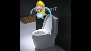 BANANA CAT 🍌🐱 BABY PLAYS SWITCH GAMES AND GOES TO THE TOILET 