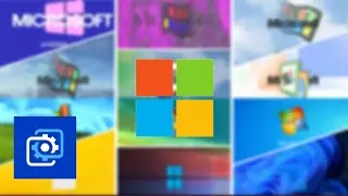 Microsoft Windows Evolution Ultrawide (Available in Wallpaper Engine, Link in Description)