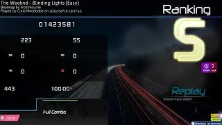 Osu! Std | The Weeknd - Blinding Lights | DT & HR | 2.68*