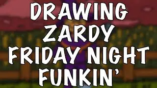 Drawing Zardy Friday Night Funkin’