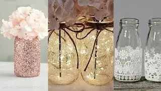 اعمال يدوية سهلة مع ماما فيفي 👌🏻 لا تشتري مزهريات بل اصنعيها 😍 افكار و حيل للبنات سهلة و بسيطة  ❤