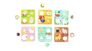 BP Match The Farm Animals Puzzles amazon 02