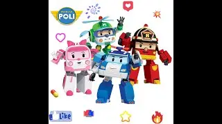 Робокар ПОЛИ !!! Игрушки из коробочек SWEET BOX.