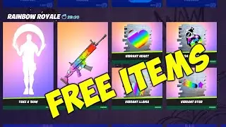 Fortnite Item Shop Free Items (Emote, Wrap, & Sprays!)