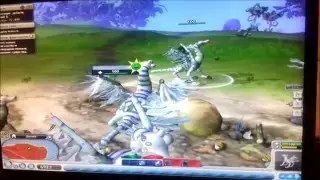 the game spore. Настя создает нового  дракона в игре spore.