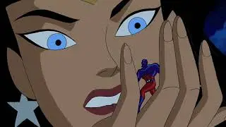 Cartoon Giantess - Wonder Woman (Justice League: Unlimited)
