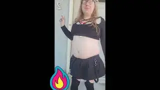 Goth Thot Smoker - Smokingwaifu