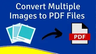 convert multiple jpeg files into one pdf without any software | Ali IT BD