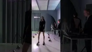 Съемка модного показа. За кадром