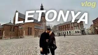 Letonya Riga'da 2 günlük gezi VLOG 💌 airbnb turu, riga gece hayatı, gezilecek yerler, restoranlar