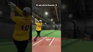 106.9 exit velo with the Bonesaber 😵