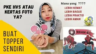 Lebih MURAH! Cara buat Topper kue ultah sendiri