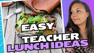 EASY Teacher lunch Ideas Leftovers for lunch!