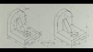 Copy isometric 13 - Technical drawing - Engineering drawing
